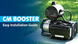 Grundfos CM Booster  Easy Installation Guide [upl. by Cesaro]