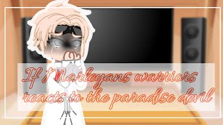 Marleyan warriors reacts to Paradise island 🔰⚔️ CONTAINS SPOILERS [upl. by Assirral]