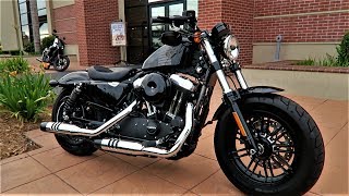 2017 HarleyDavidson FortyEight XL1200X│Review amp Test Ride [upl. by Barnaba]