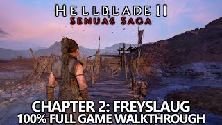 Hellblade 2  100 Walkthrough  Chapter 2  All Collectibles and Puzzles [upl. by Neeroc]