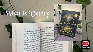 My honest review about verity a masterpiece written by Colleen Hoover [upl. by Meerak]