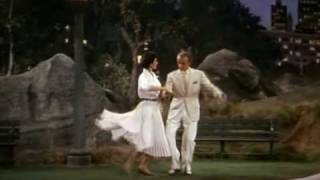 FRED ASTAIRE and CYD CHARISSE  Dancing in the dark at the Central Park [upl. by Drofhsa]