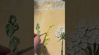 Adding palette knife stems [upl. by Mary775]