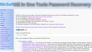 NirSoft  Hacker All in One Forensics And Password Recovery Tools [upl. by Gnuhp]