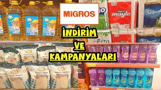 MİGROS FIRSATLARI🔔5 LİTRE YAĞ 5 KG UN İNDİRİMDE📣1 ALANA 1 BEDAVA❗💯MİGROS MARKET FİYATLARI [upl. by Montagna]