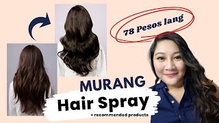 Murang Hair Spray Product  Spray Net  Hair Care [upl. by Suhpesoj]