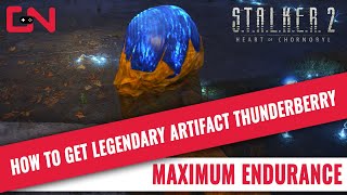 Stalker 2 Thunderberry Legendary Artifact Location in Cement Factory  Get Maximum Endurance [upl. by Johiah]