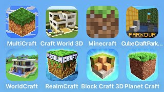 MultiCraft Craft World 3D Minecraft Cube Craft Parkour WorldCraft Realmcraft Block Craft 3D [upl. by Ienttirb]