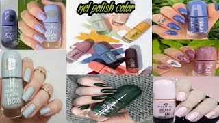 Nail polish colours  light shades  Nail polish aqufashionideas [upl. by Nnagem]