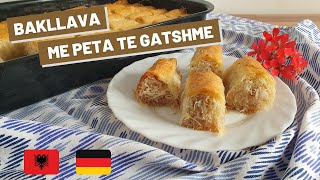 Kadaif me pete  Bakllava turke me peta te gatshme per Bajram [upl. by Loleta968]