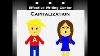 Capitalization Rules for English Basic Guide to Capital Letters [upl. by Abbotsen]