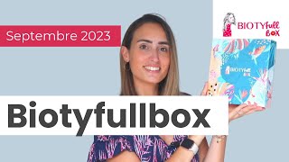 Biotyfull box Septembre 2023 [upl. by Tindall]