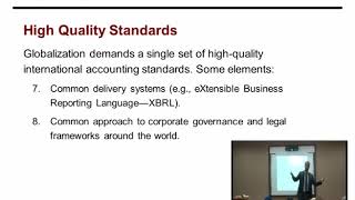 المحاضرة 2 Financial Reporting and Accounting Standards  أ  ليث شروف [upl. by Nasah]