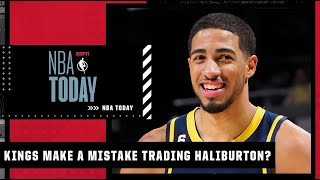 Did the Kings make the wrong decision trading Tyrese Haliburton  NBA Today [upl. by Raffaj]