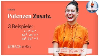 Potenzen 3 SO wirst du MEISTER  EINFACH entspannt Mathe schaffen [upl. by Nnaycnan]