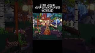 Belle’s Cottage Disney Dreamlight Valley Decorating [upl. by Mungo]