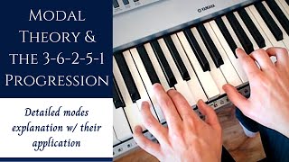 old video  newer available Modal Theory amp iiiviiiVI  Progression for Jazz Piano [upl. by Joselyn887]