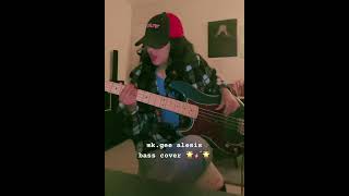 MkGee Alesis Bass Cover basscover mkgee twostarandthedreampolice [upl. by Nidroj]