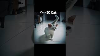 The cat acting like a car the cat edit cat viral edit [upl. by Solrac]