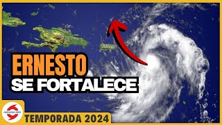 Tormenta tropical Ernesto se organiza Vigilancia de Huracán para Vieques Culebre e Islas Vírgenes [upl. by Spieler]