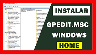 Como ativar o GPEDIT no Windows 10 [upl. by Risan]