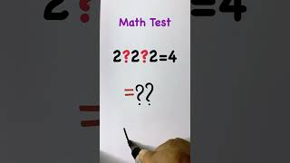 Math Test2 30102024 math mathpuzzle mathquiz mathematics shorts ytshorts [upl. by Quin]