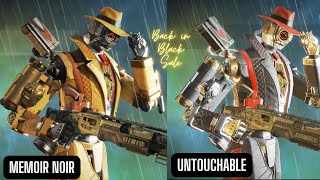 Buying UNTOUCHABLE  Pathfinder Memoir Noir Fight Night Recolour  Apex Legends Back in Black Sale [upl. by Buna853]