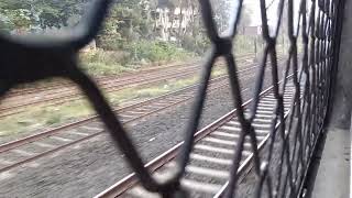 16346 Up Thiruvananthapuram  LTT Netravati Express With CSMT Slow Local [upl. by Anilorak]