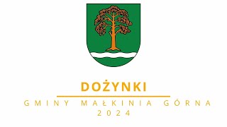 Dożynki Gminne 2024 w Małkini Górnej [upl. by Relyks]