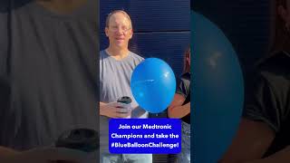 Spread diabetes awareness join the BlueBalloonChallenge [upl. by Luttrell]