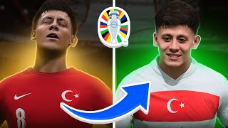 ARDA GÜLER ama ATTIĞI HER GOL 1 OVERALL  EURO 2024  FC 24 [upl. by Adnirb]