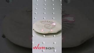 Creating an ammonite using laser engraving virmer wattsan engraving [upl. by Plotkin]