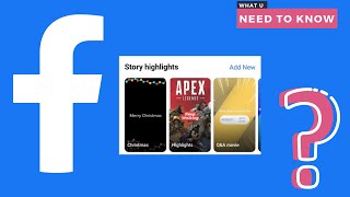 Facebook tips Reason why featured photo and story highlight dont display [upl. by Ecirtak]