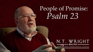 Lent as Following the Shepherd  Psalm 23  NT Wright Online [upl. by Karina]