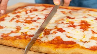 PIZZA IN TEGLIA ROMANA La vera ricetta fatta in casa ad alta idratazione come farla croccante [upl. by Dever]