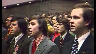 The internationale in Soviet Union National Congress 1978 Интернационал [upl. by Thorlie]