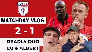 Walsall 21 Bradford Matchday Vlog  Deadly Duo DJ amp Albert🤩🤩🤩🤩 [upl. by Elletsirk451]