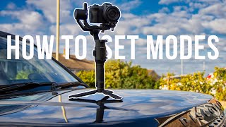 DJI Ronin SC HOW TO SET UP THE BEST MODE SETTINGS Real Life Review [upl. by Karylin]