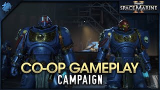 Space Marine 2  CoOp Campaign Gameplay [upl. by Aihtebat]