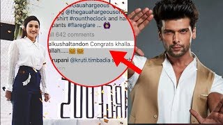 Kushal Tandon Calls Gauahar Khan Khalla [upl. by Berthoud]