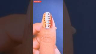 Nail art design tutorial for beginners nailart rap hiphop shortvideo [upl. by Avivah]