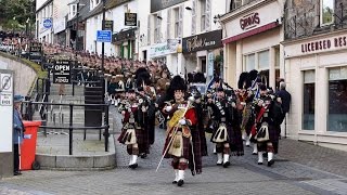 Royal Regiment Of Scotland March To Celebrate Huge Honour [upl. by Bernardi]