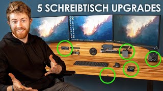 5 Schreibtisch Upgrades die alles verändern [upl. by Yelsnik]