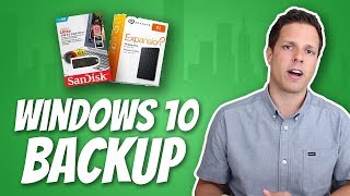 How to backup your stuff in Windows 10 [upl. by Bethel]