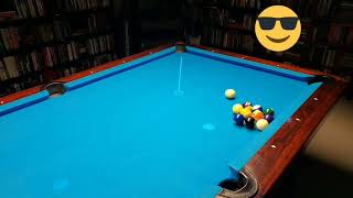 Part 1 of 2  Aiming Pool Shots with English [upl. by Marybelle]