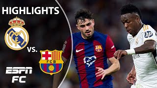 🚨 STOPPAGE TIME WINNER 🚨 Real Madrid vs Barcelona  LALIGA Highlights  ESPN FC [upl. by Shaner]