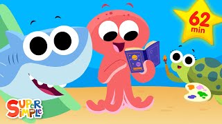 What Do You Like To Do  More Kids Songs  FinnyTheShark With Super Simple Songs Characters [upl. by Payton]