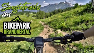 Singletrails im Bikepark  Bikepark Brandnertal [upl. by Notliw490]