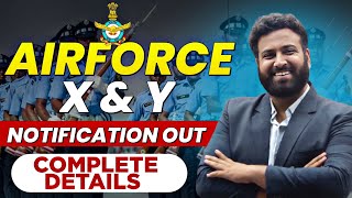 Career in IAF Latest Indian Air Force Group X amp Y 2024 Notification Eligibility Learn with sumit [upl. by Ayeka]