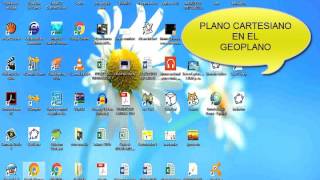 PLANO CARTESIANO PARA GEOGEBRA Y GEOPLANO [upl. by Omrellug932]